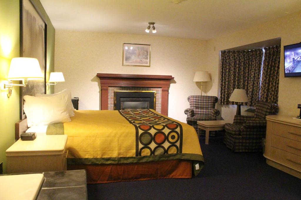 Super 8 by Wyndham Niagara Falls North - Chambre De Luxe Roi Avec Salle De Bain Spa - Non-fumeurs