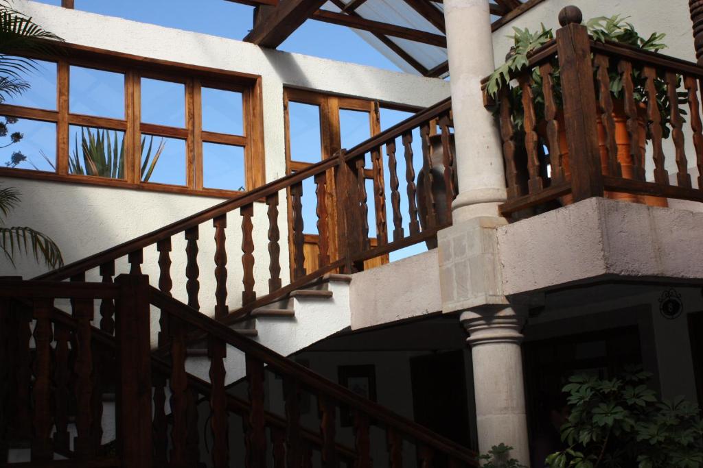 Balkón nebo terasa v ubytování Hotel Refugio Victoria