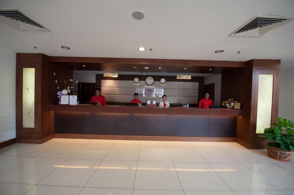 Nápoje v ubytování Gaya Centre Hotel