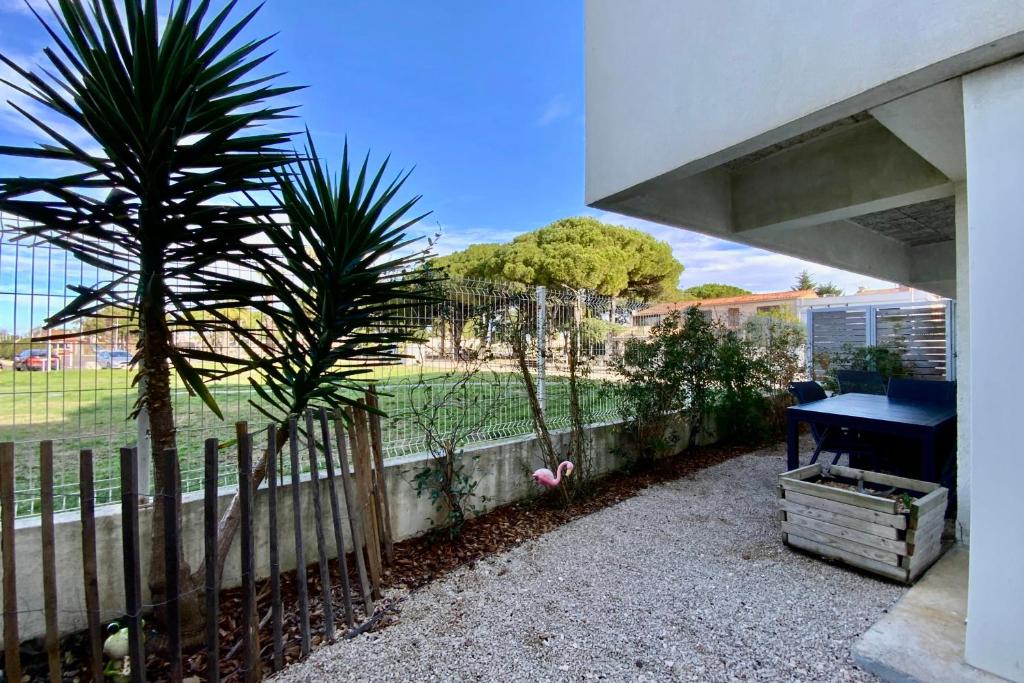 Escapade au Soleil T3 jardin dans résidence avec accès direct plage