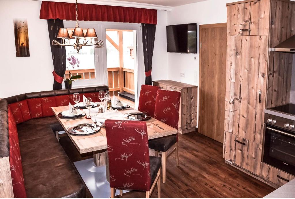 Kuchyňa alebo kuchynka v ubytovaní Bio-Bauernhof Reiterhof
