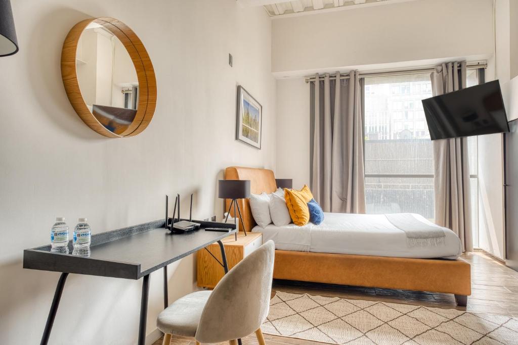 Llit o llits en una habitació de U-CO Live Centro