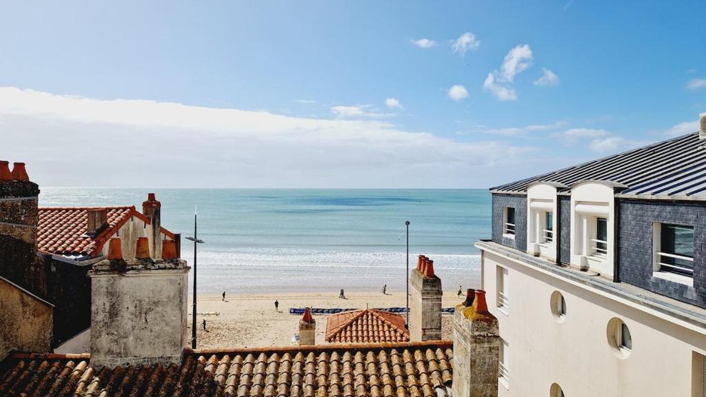 L'Océan, appartement face mer avec parking privé