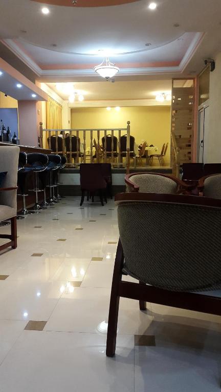 Posezení v ubytování C Fun Addis Hotel