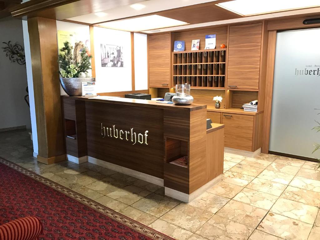 Vstupní hala nebo recepce v ubytování Hotel Huberhof