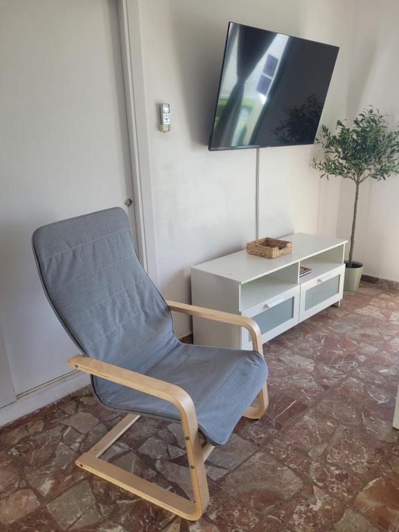 Estudio con terraza