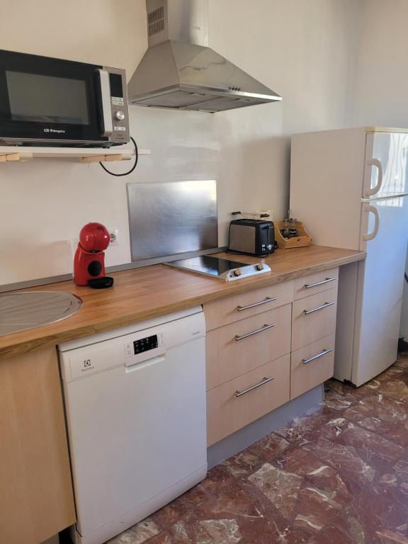 Apartamento 1 dormitorio con vistas al mar y terraza
