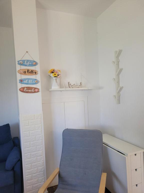 Apartamento 1 dormitorio con vistas al mar y terraza