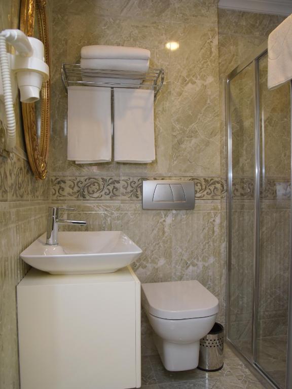 Koupelna v ubytování İstasyon Hotel