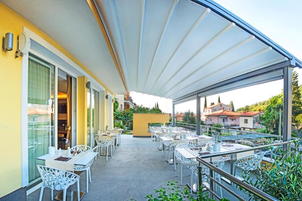 Balkón nebo terasa v ubytování Hotel Villa Privileggio