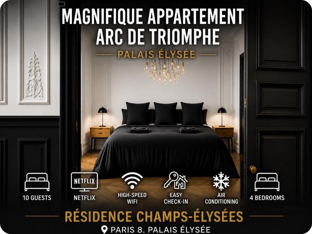 Magnifique appartement Arc de Triomphe