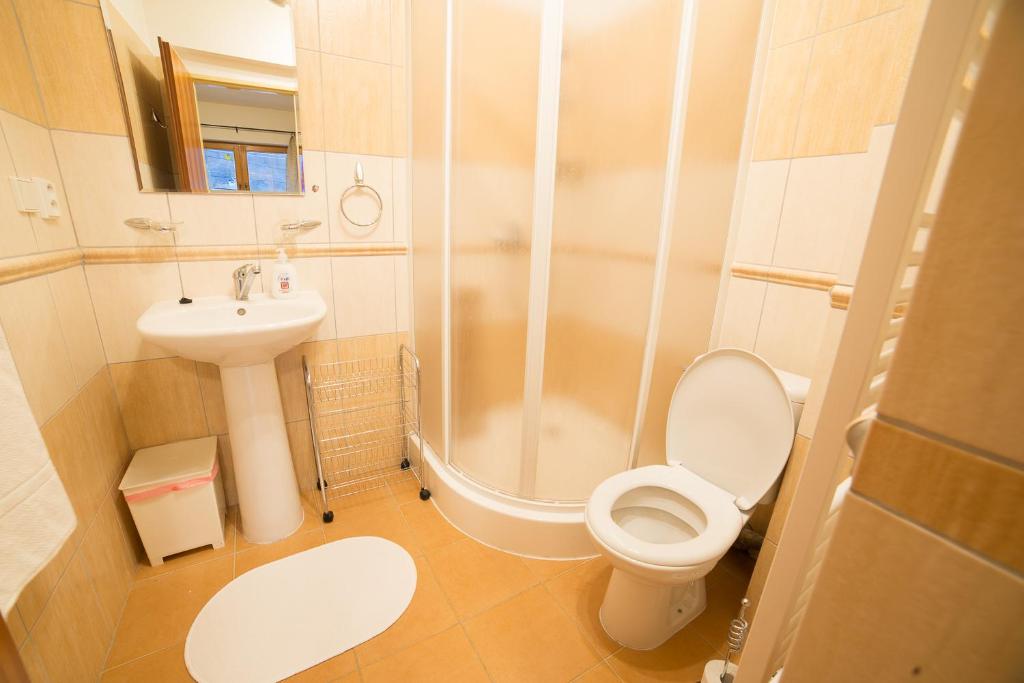 Koupelna v ubytování Holiday home Skalka