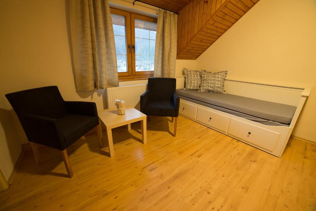 Posezení v ubytování Holiday home Skalka