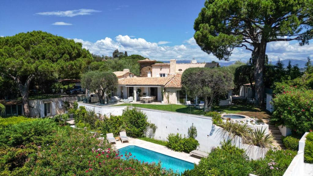 FRGK Luxury Sea View Villa ANITA Heated Pool 7 Bedrooms Cannes
