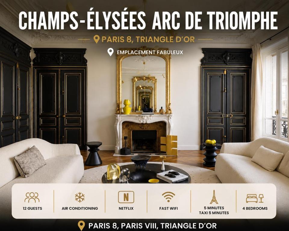 Champs-Élysées Arc de Triomphe
