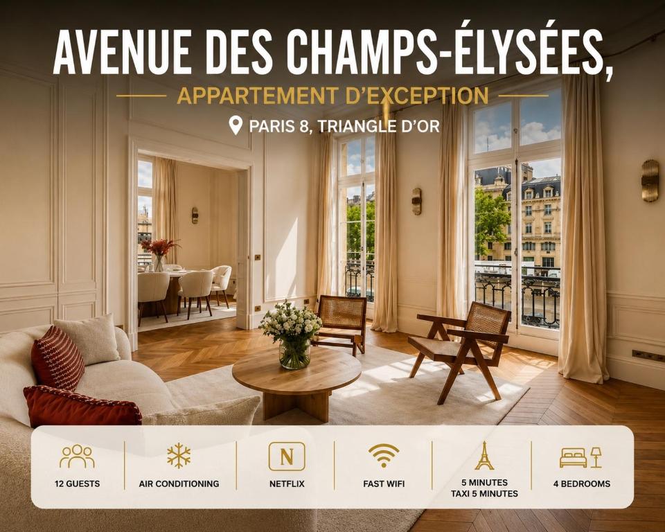 Avenue des Champs-Elysées, Appartement d’exception