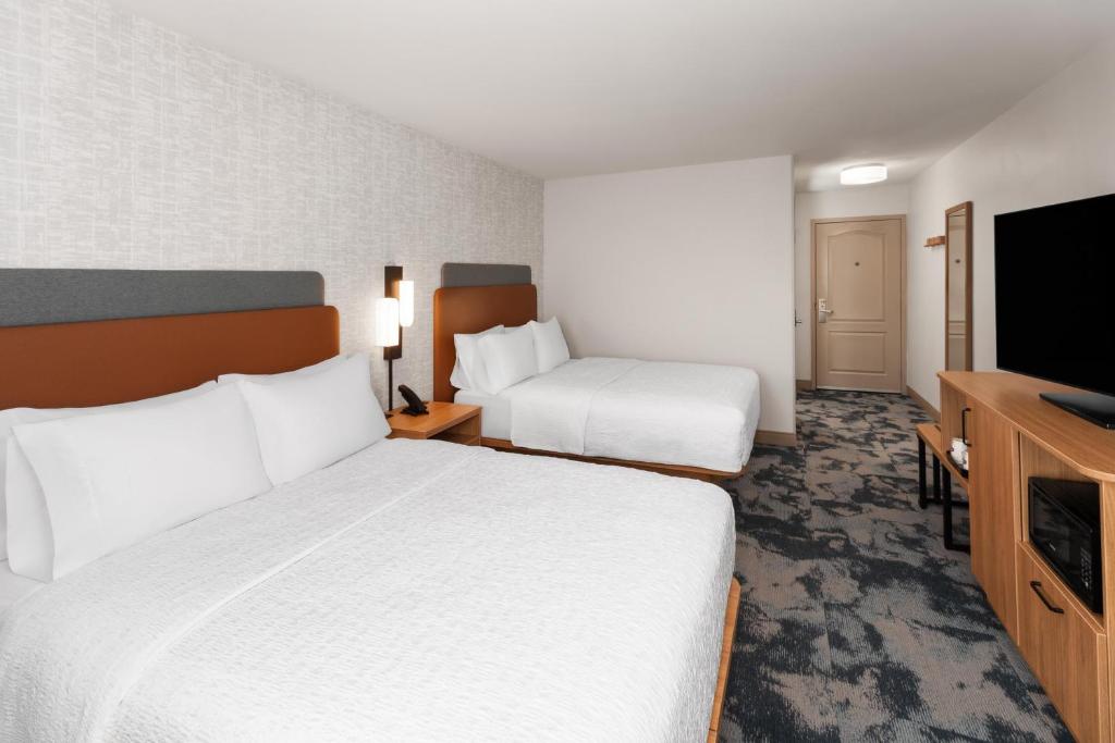 Hampton Inn and Suites Alexandria - Habitación Con Dos Camas Queen - No Fumadores