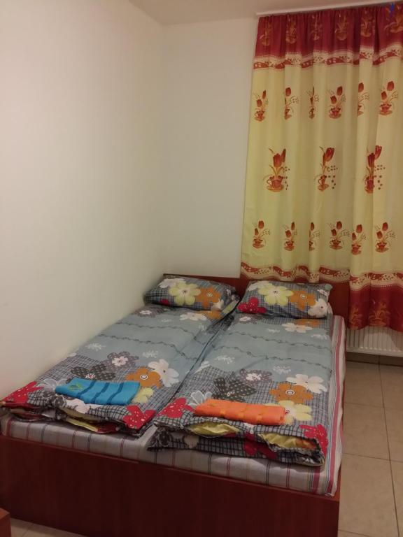 Postel nebo postele na pokoji v ubytování M+D Hotel