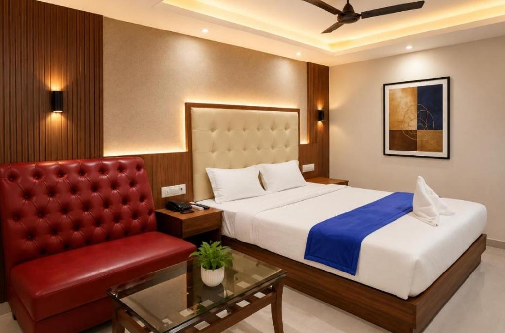 تصویر اتاق‌های Hotel R Dx Arakashan Road - Near New Delhi Railway Station - تصویر ۲