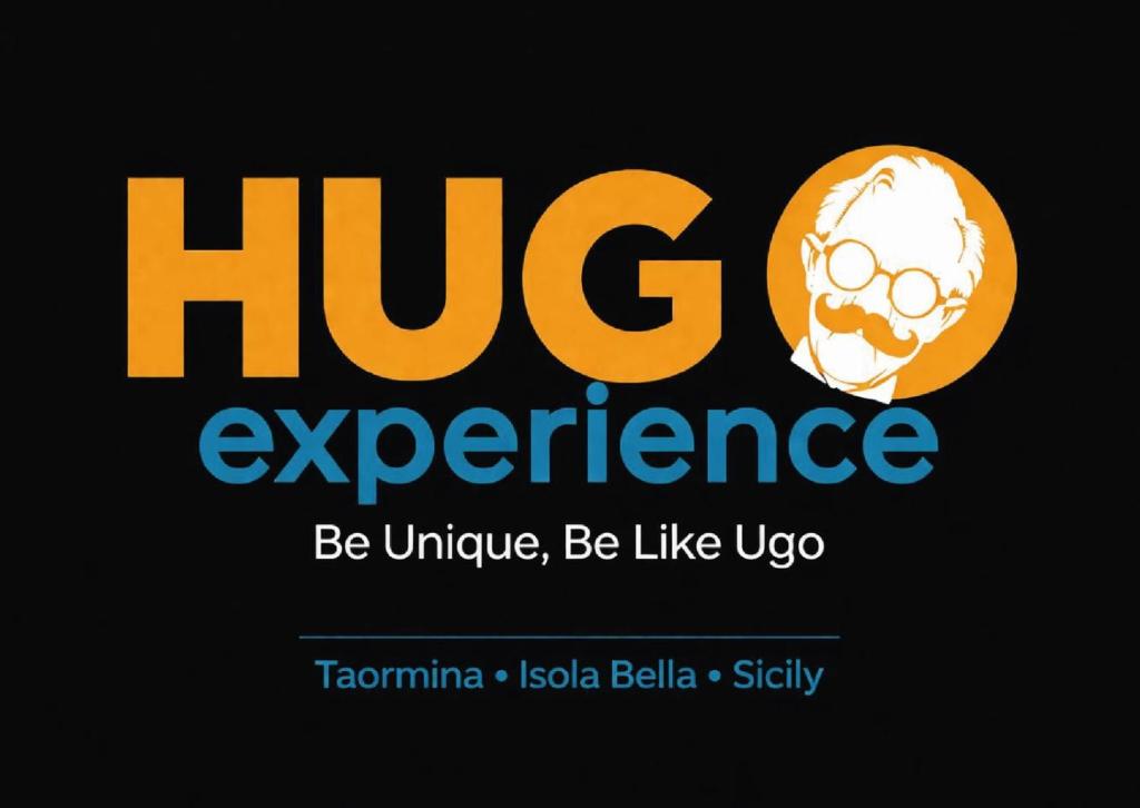 a hike experience logo on a black background at Hugo Experience - Taormina boat tour in Taormina