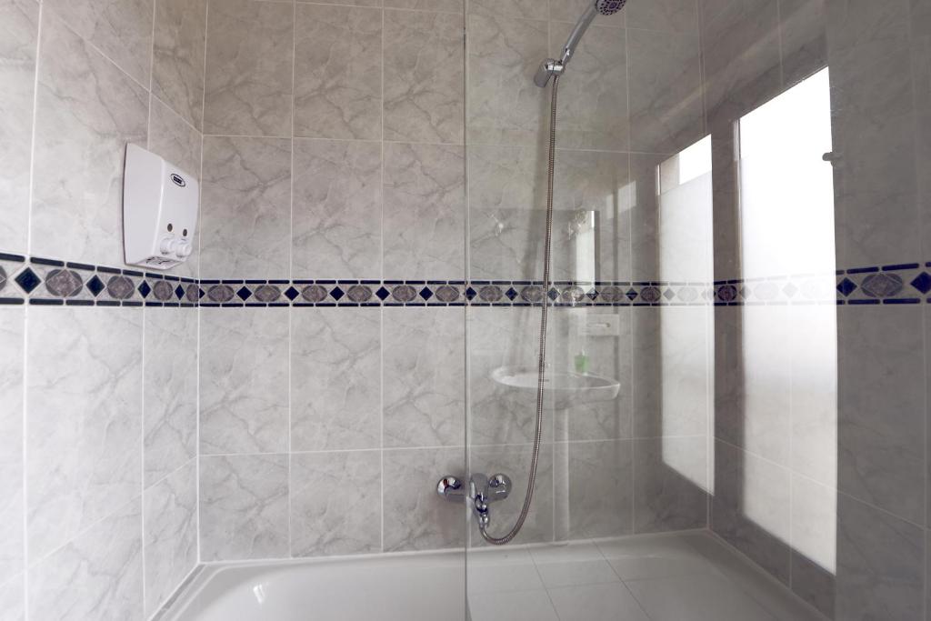 Koupelna v ubytování Hostal Concejo