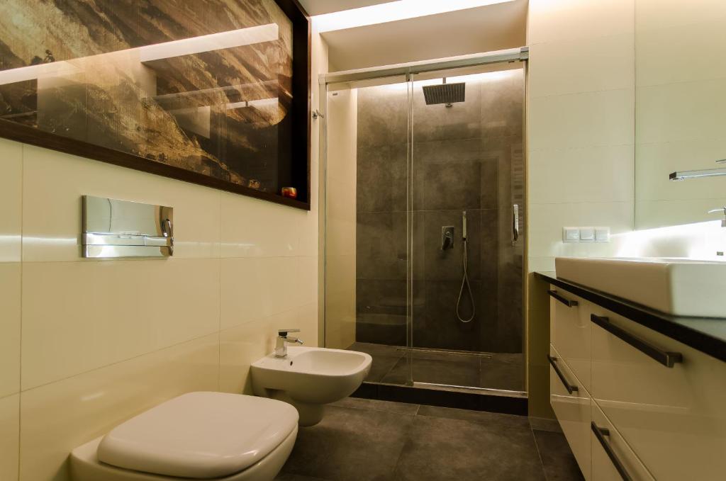 Kúpeľňa v ubytovaní Old Town Luxury Apartment