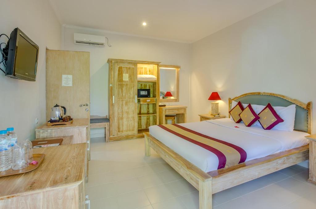 Postel nebo postele na pokoji v ubytování Baleka Resort & Spa
