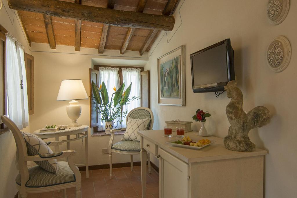 Posezení v ubytování Hotel Belvedere Di San Leonino