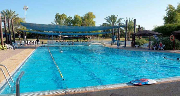 Bazén v ubytování Desert Routes Inn Shvilim ba Midbar nebo v jeho okolí
