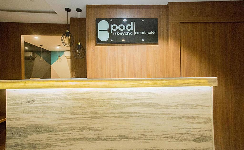 Certifikát, hodnocení, plakát nebo jiný dokument vystavený v ubytování Pod N Beyond Smart Hotel