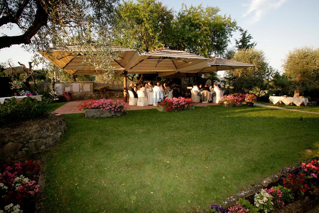 Zahrada ubytování Hotel Belvedere Di San Leonino