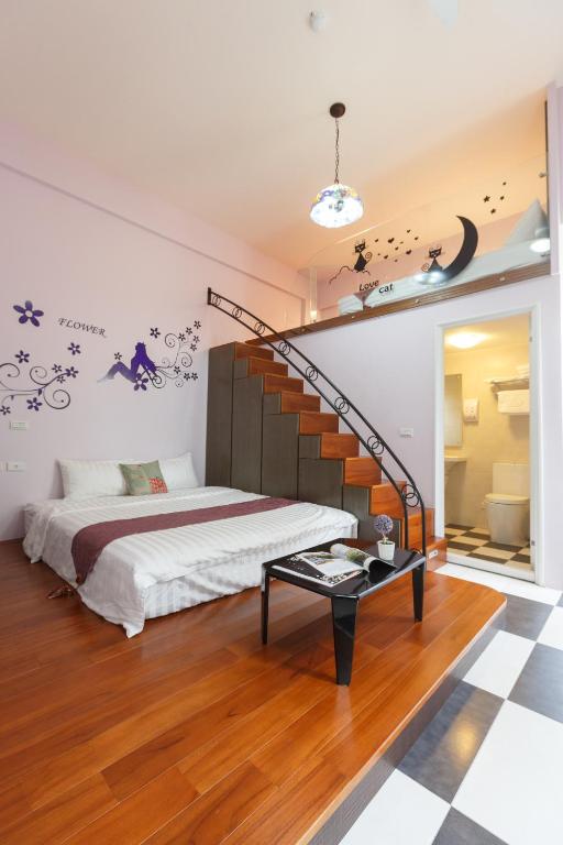 Letto o letti in una camera di 跳跳民宿 包棟首選