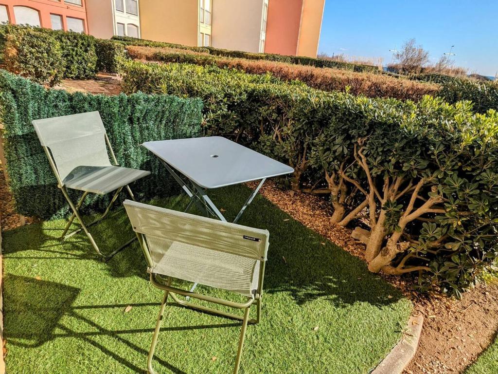 Appartement T2, parking - 4 pers., vue mer