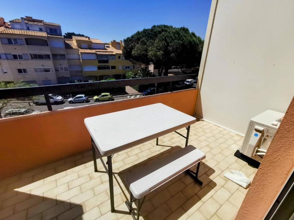 Studio cabine climatisé proche plage - 4 pers.