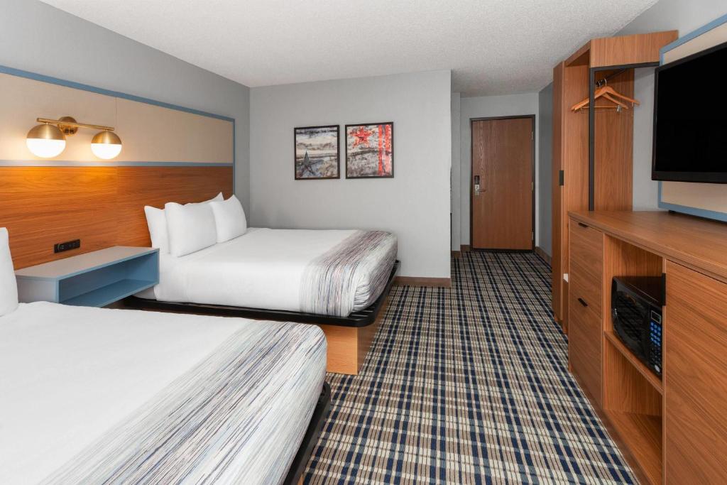 AmericInn by Wyndham Appleton North Little Chute - Habitación Con 2 Camas Grandes - No Fumadores