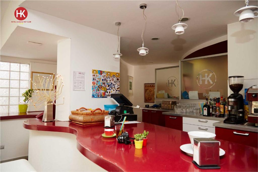 Posezení v ubytování Hotel Residence Key Club