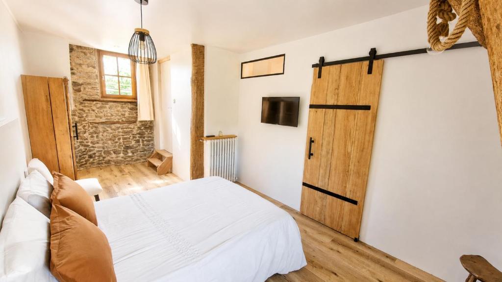 Chambres d'Hôtes du Manoir du Haut Salmon - Familienzimmer (2 Erwachsene + 2 Kinder)