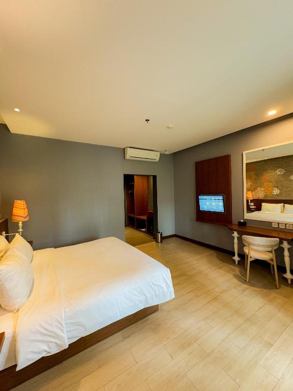 Manado Tateli Resort and Convention - Habitación Doble Deluxe Con Terraza Jardín