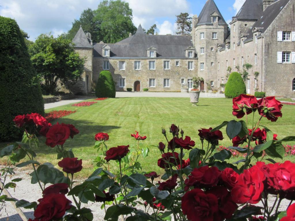 Zahrada ubytování Manoir Du Stang