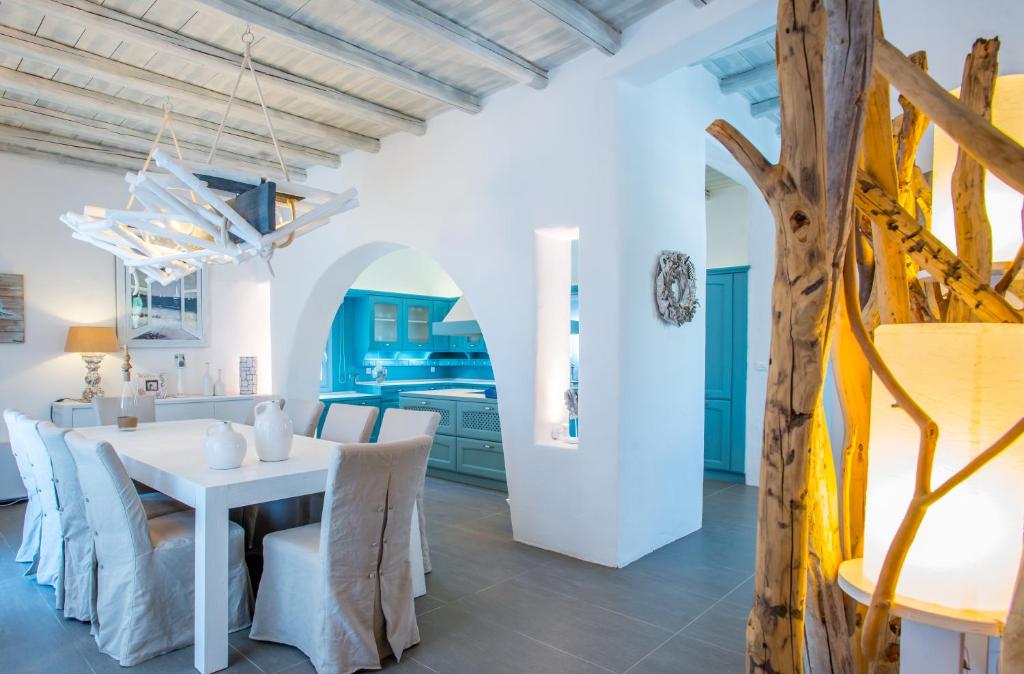 Posedenie v ubytovaní Aelia Hospitality Paros
