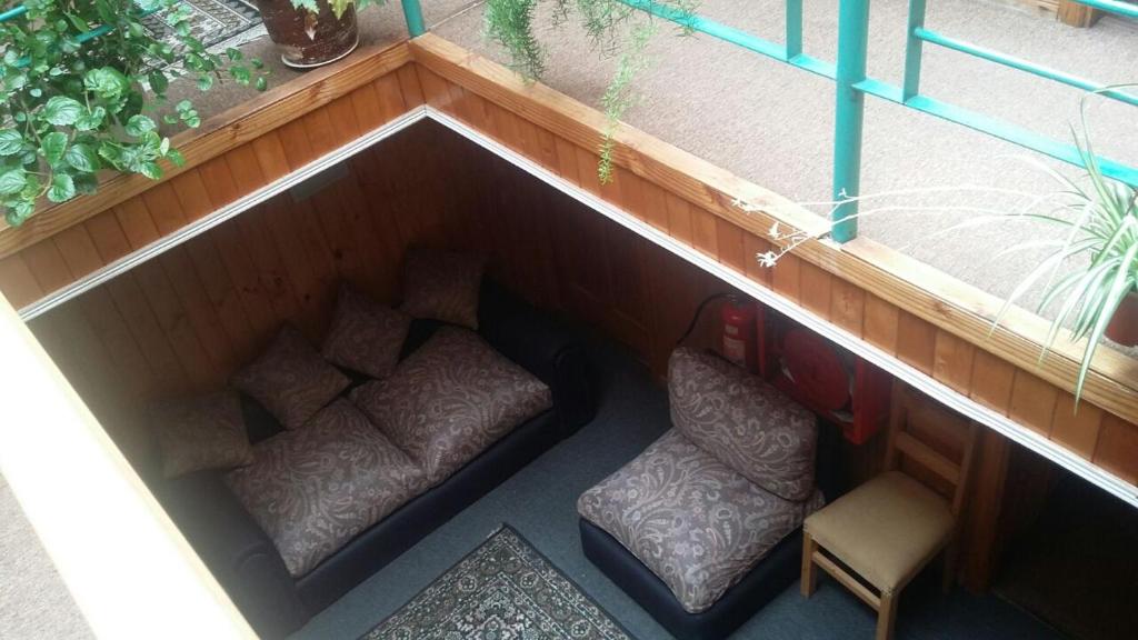 Posezení v ubytování Hostal Costa Azul