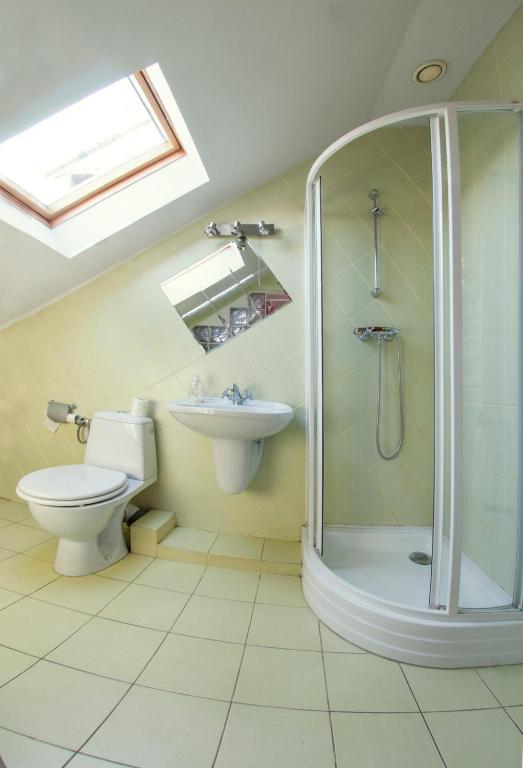 Kúpeľňa v ubytovaní Wilanowska Hostel
