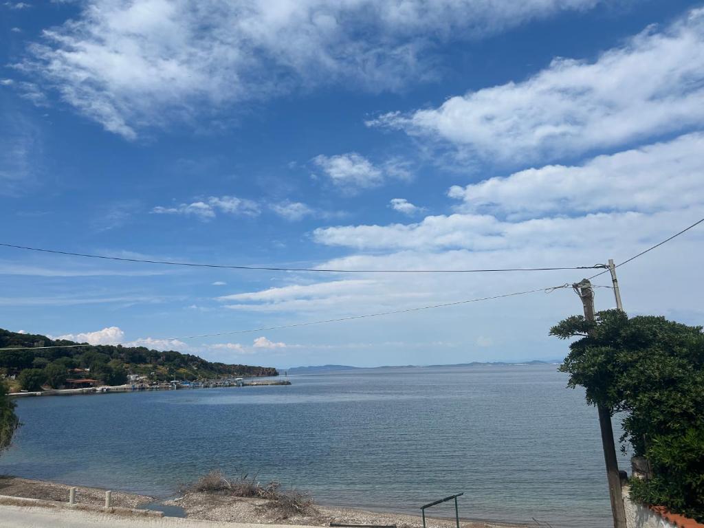 a view of a large body of water at Mystegna beach 1 in Skala Mistegnon