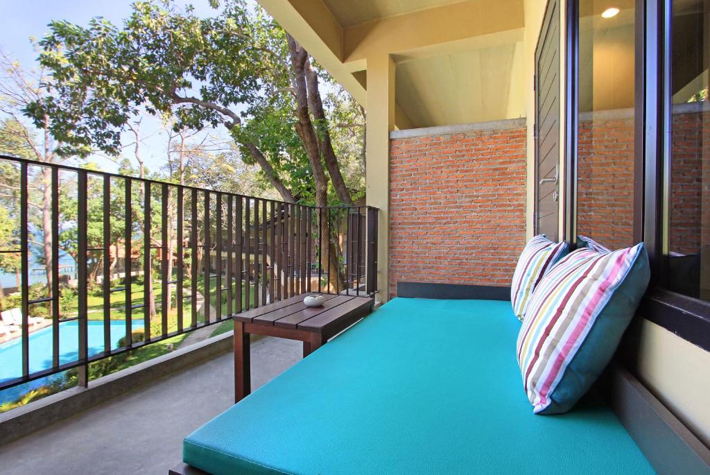 Balkón nebo terasa v ubytování Samed Hideaway Resort