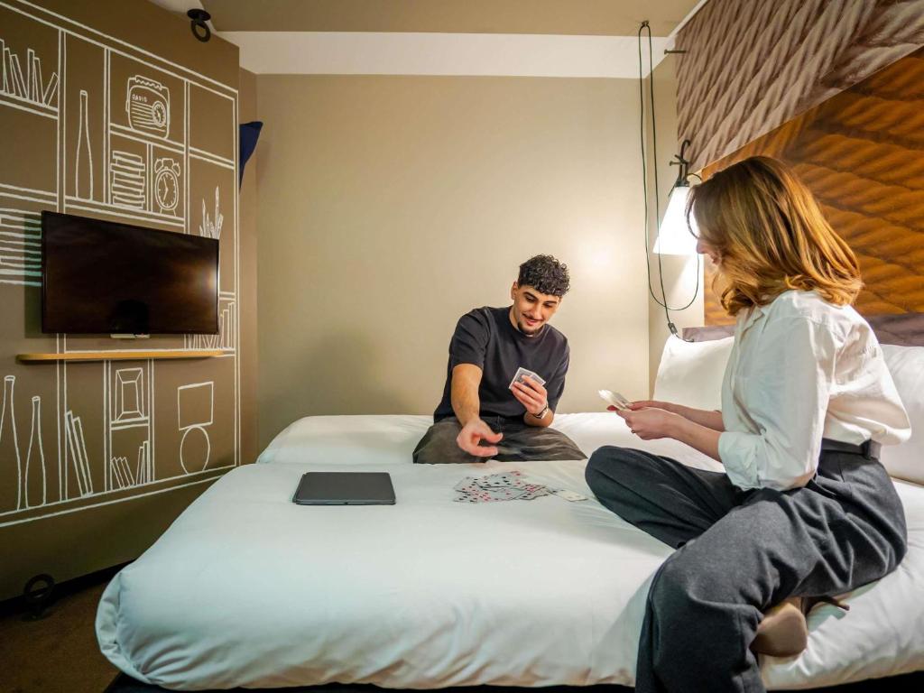 ibis Bordeaux Centre Gare Saint Jean Euratlantique - Standaard Tweepersoonskamer Met 2 Aparte Bedden