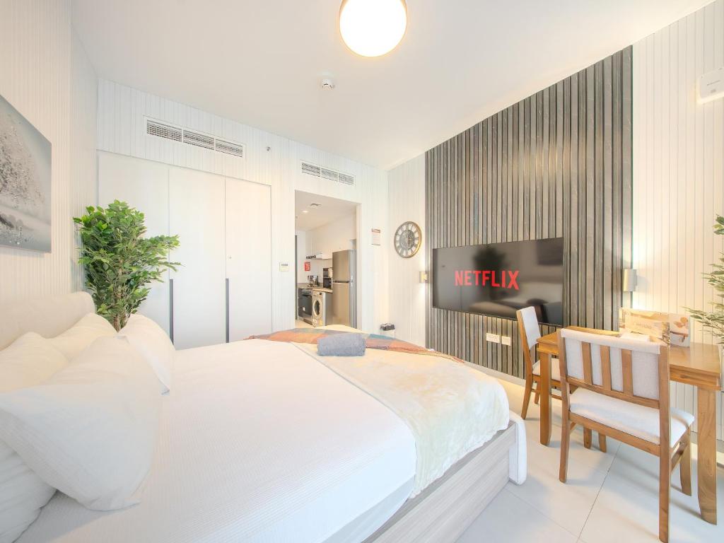 Stylish Studio in Aljada Sharjah - Pool & Gym - Free Parking در شارجه