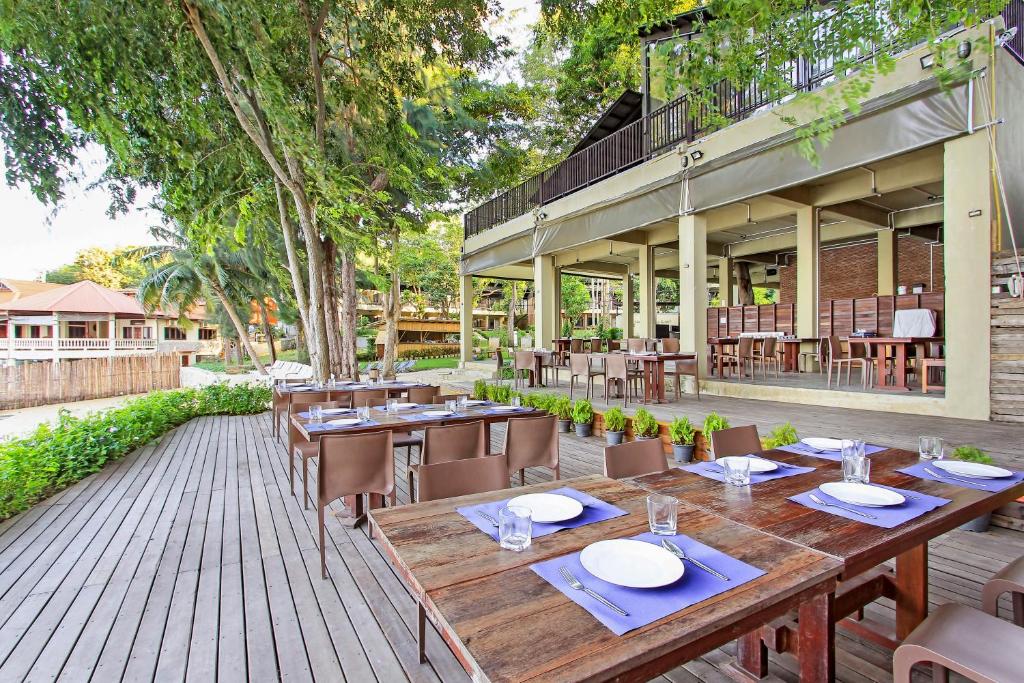Restaurace v ubytování Samed Hideaway Resort