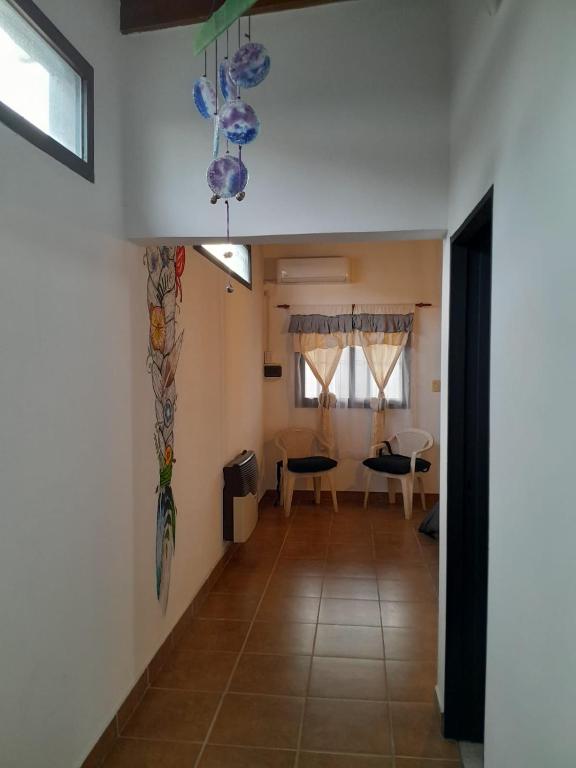 a view of a living room from the hallway at Amaicha Luján in Luján