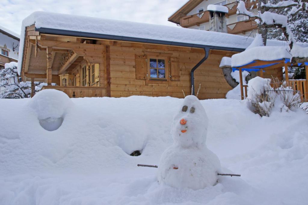 Haus Alpenfriede v zimě