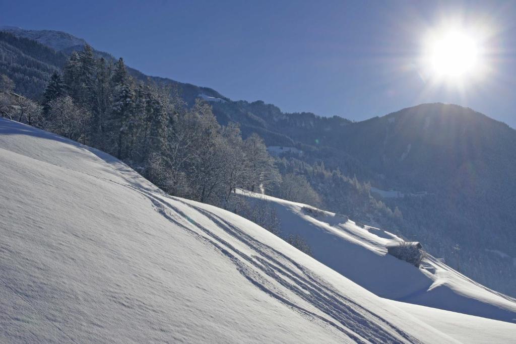 Haus Alpenfriede v zimě